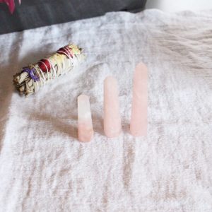 pointe quartz rose