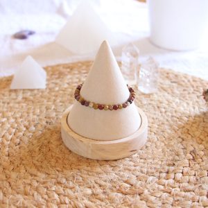 Bracelet en jaspe mokaite Terrapia